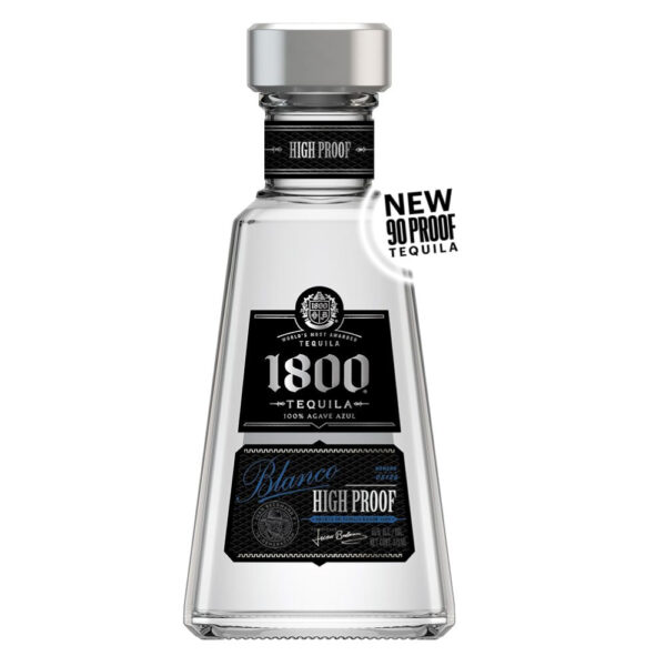 1800 High Proof Blanco Tequila 375mL