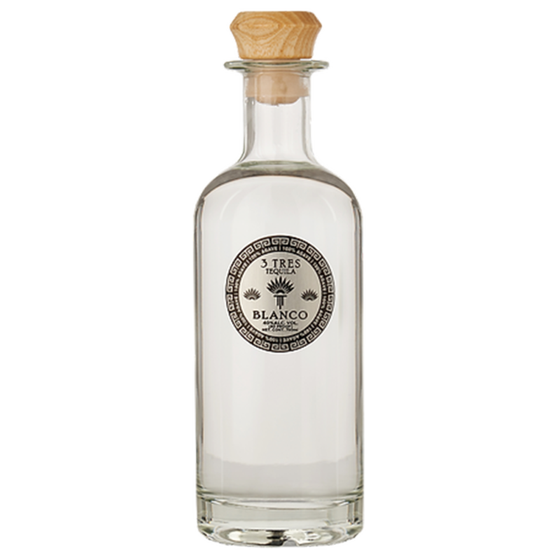 3 Tres Tequila Blanco 100% Agave