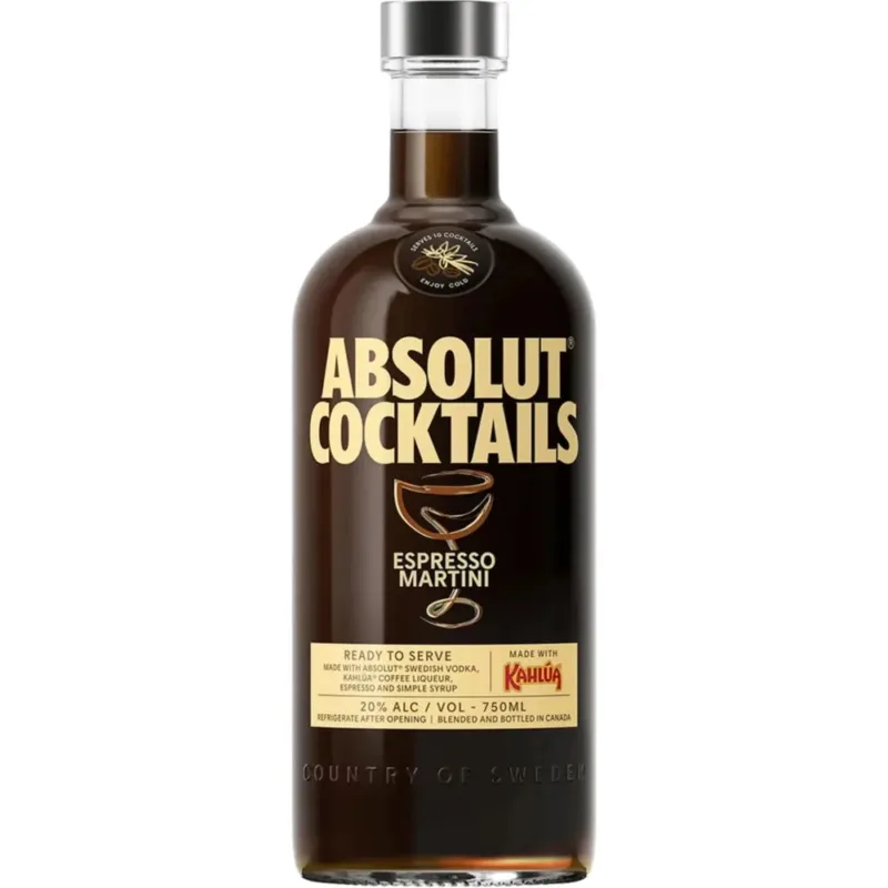 Absolut Espresso Martini Cocktail