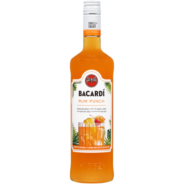 Bacardi Rum Punch Classic Cocktails 750mL