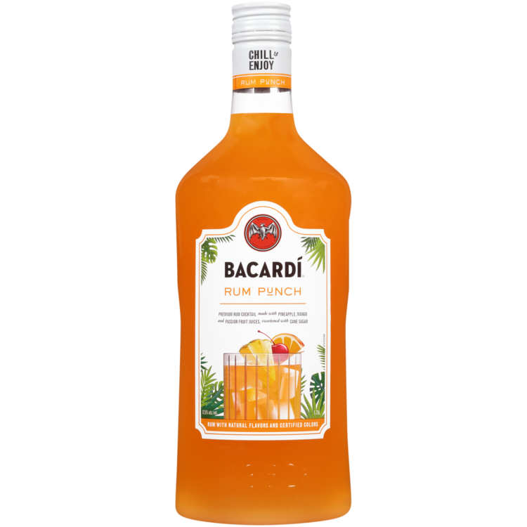 Bacardi Rum Punch Cocktail 1.75L