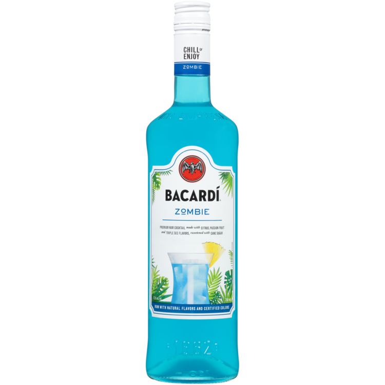 Bacardi Zombie Classic Cocktails 750mL