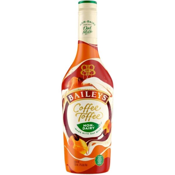 Baileys Cream Liqueur Coffee Toffee Non-Dairy Made With Oat Milk