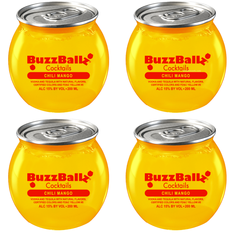 BuzzBallz Chili Mango Pre-Mixed Cocktails 4-Pack