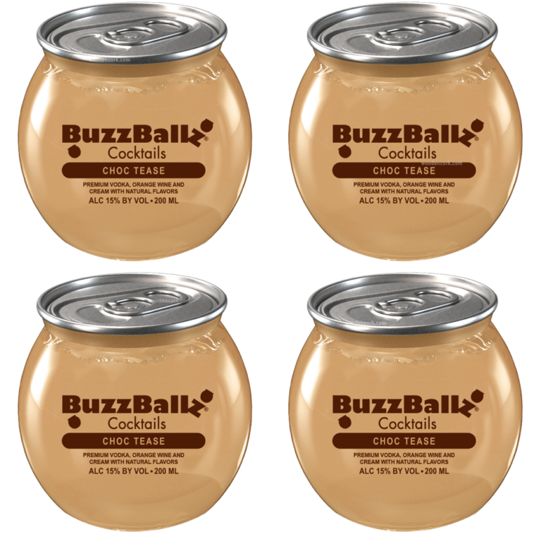 BuzzBallz Choc Tease Pre-Mixed Cocktails 4-Pack