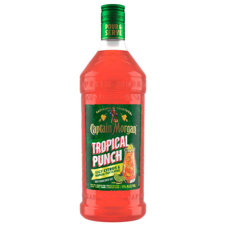 Captain Morgan Tropical Punch Cocktail 1.75L