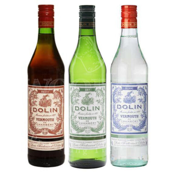 Dolin Vermouth De Chambery Rouge & Dry & Blanc Bundle
