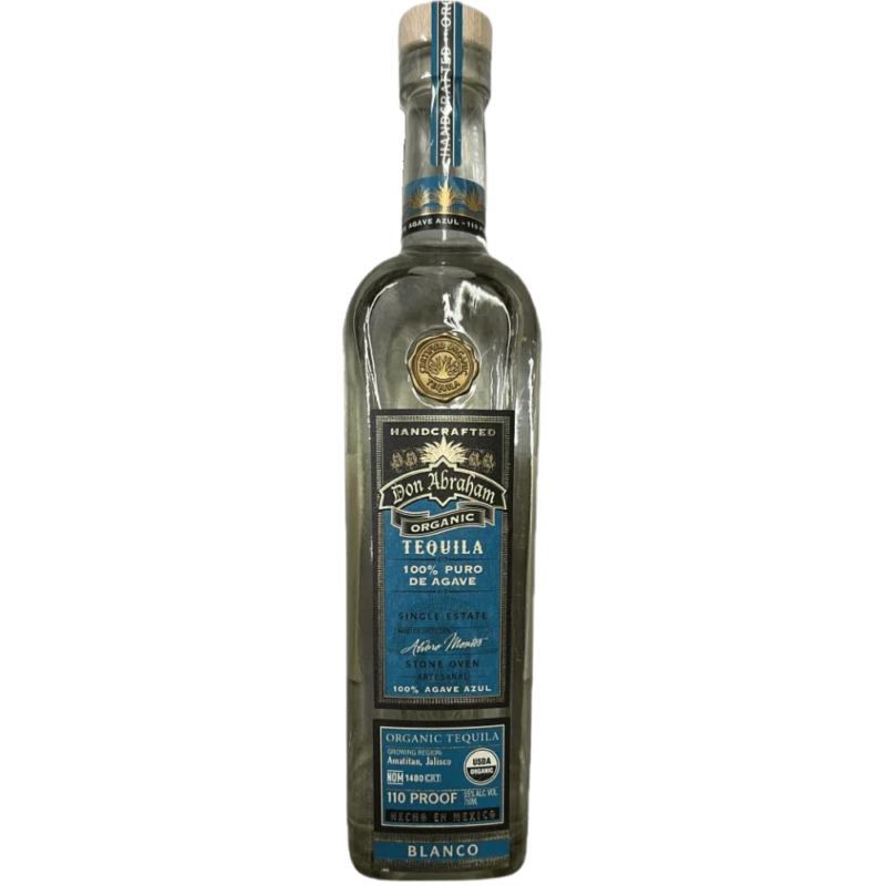 Don Abraham Organic Blanco 110 Proof Tequila