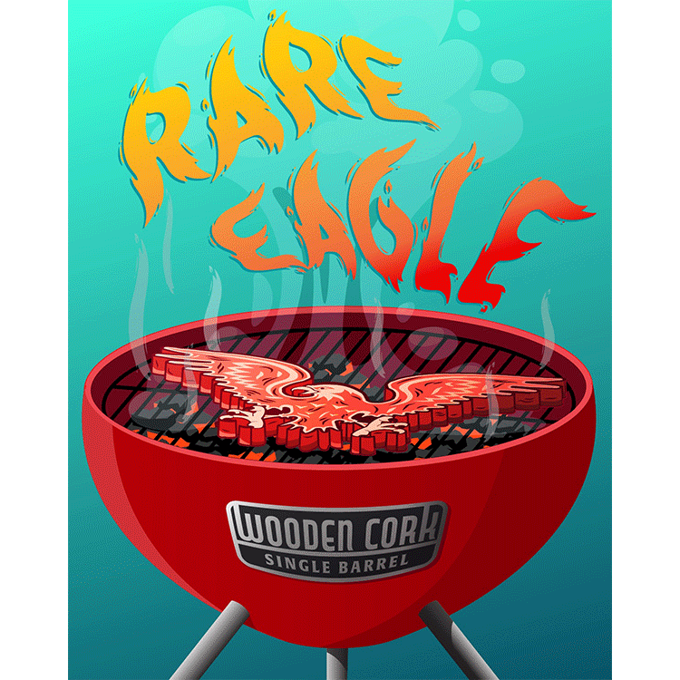 Eagle Rare "Rare Eagle" Single Barrel Select for Wooden Cork x Hilltop Liquor