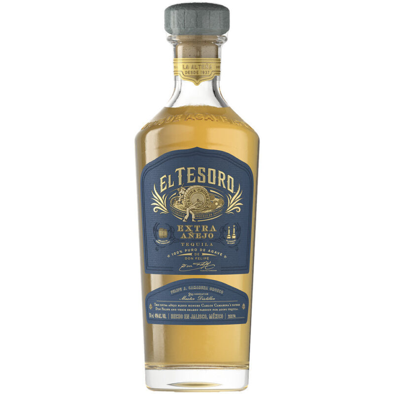 El Tesoro Extra Añejo Tequila 750 ml