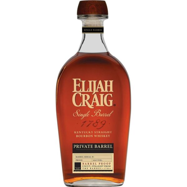 Elijah Craig Barrel Proof Wooden Cork Barrel Select #2 124.8 Proof