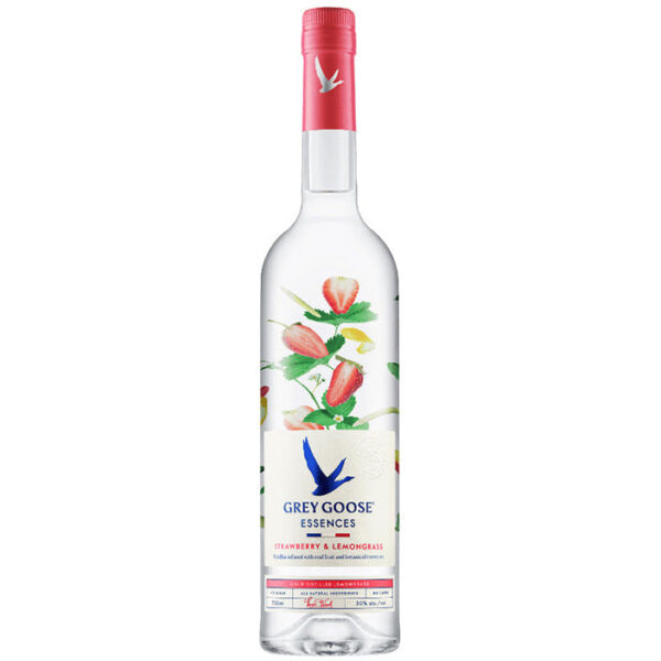 Grey Goose Strawberry & Lemongrass Flavored Vodka Essences