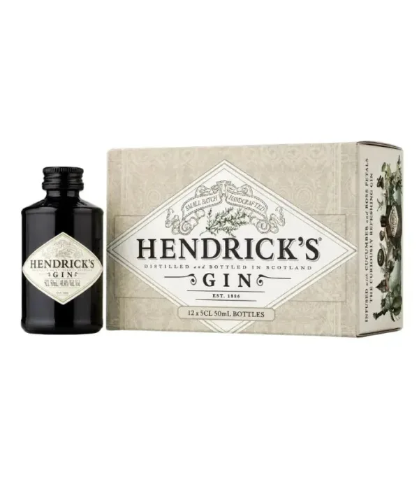 Hendrick's Gin Shooters 50ml 12 Pack