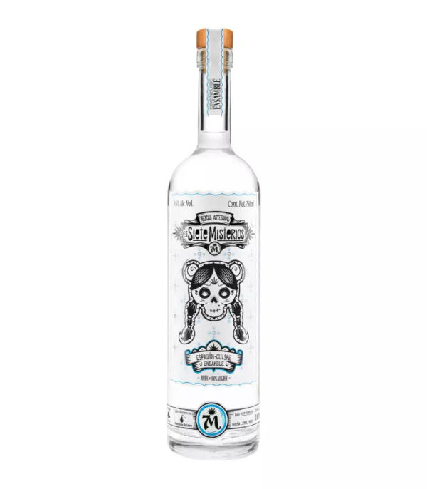 Los Siete Misterios Ensamble Espadin Cuishe Mezcal 750mL