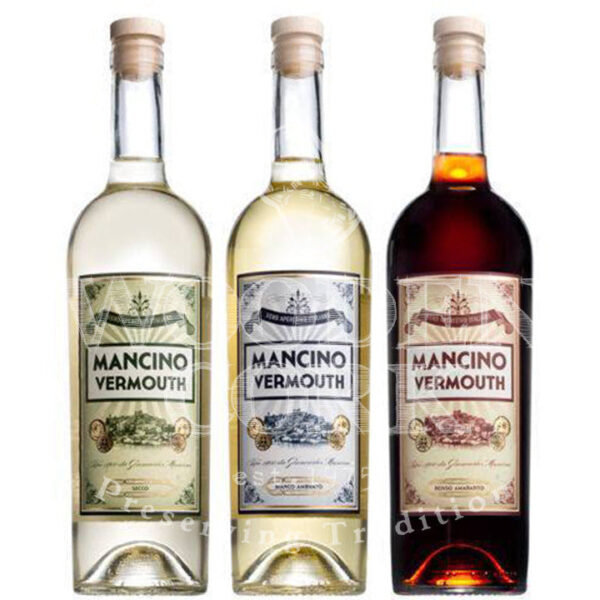 Mancino Bianco Ambrato, Rosso Amaranto & Secco Vermouth Bundle