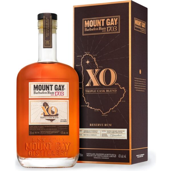 Mount Gay XO Triple Cask Blend Rum 750mL