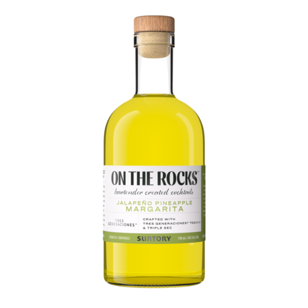 On The Rocks Jalapeno Pineapple Margarita Tres Generaciones 750mL
