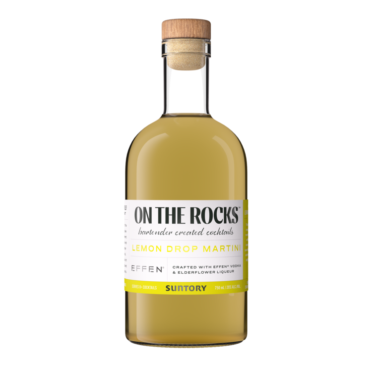 On The Rocks Lemon Drop Martini with Effen Vodka 750mL