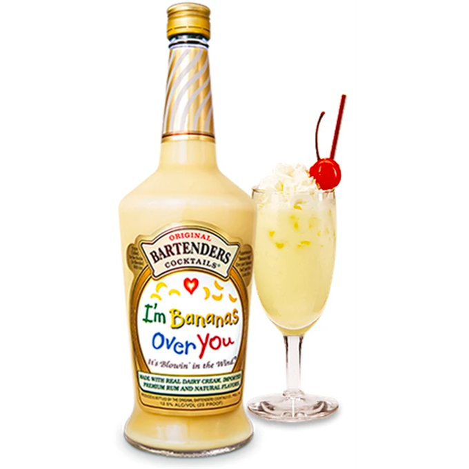 Original Bartenders Cocktails I'm Bananas Over You