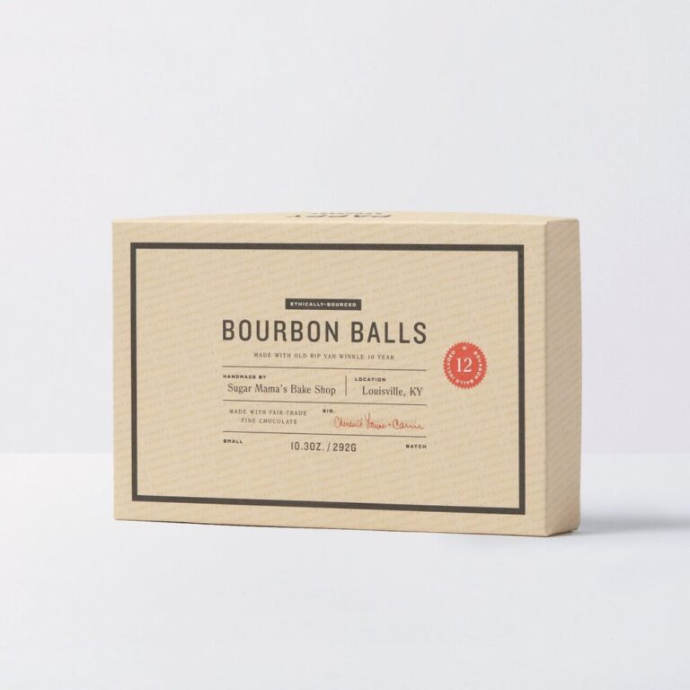 Pappy & Company Handmade Bourbon Balls (Pack of 12)