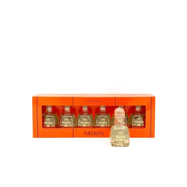 Patron Reposado Tequila 50ml 6 Pack