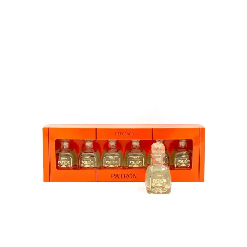 Patron Reposado Tequila 50ml 6 Pack