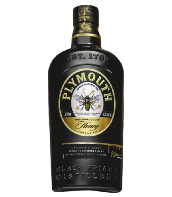 Plymouth Honey Gin 750mL