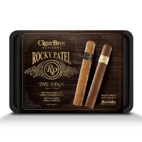 Rocky Patel Premium Cigars Set + Personal Humidor by CigarBros