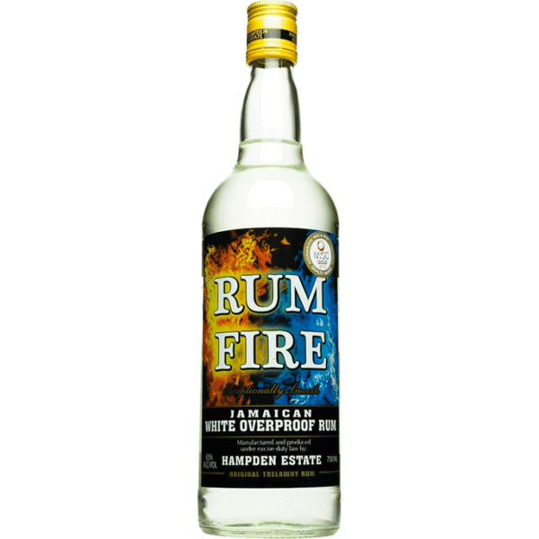 Rum Fire White Overproof Jamaican Rum