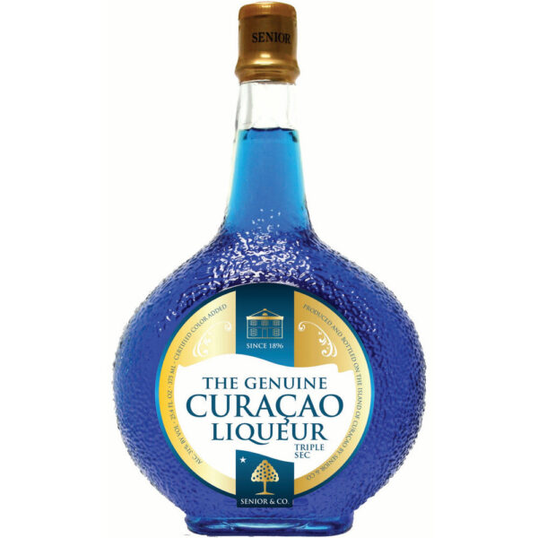 Senior & Co The Genuine Curacao Liqueur - Blue