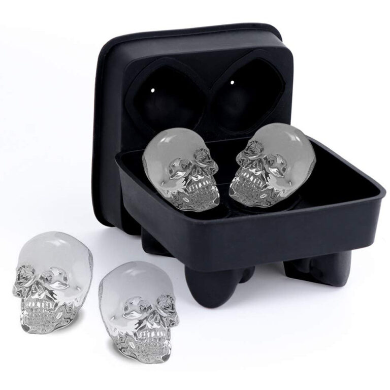 Skull Ice Molds for Whiskey