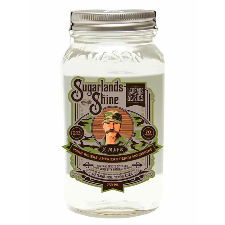 Sugarlands Shine Mark Rogers Peach Moonshine