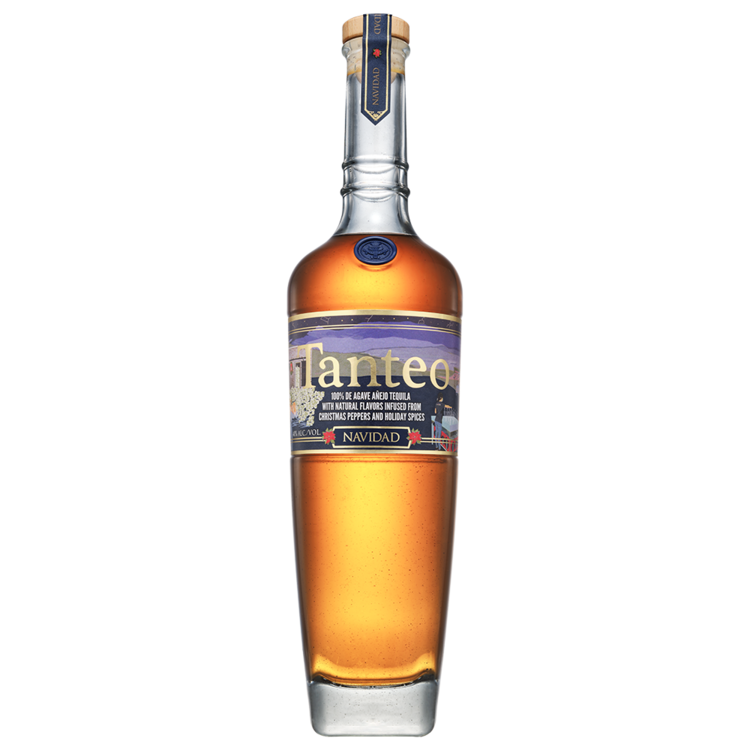 Tanteo Tequila Anejo Navidad 750mL