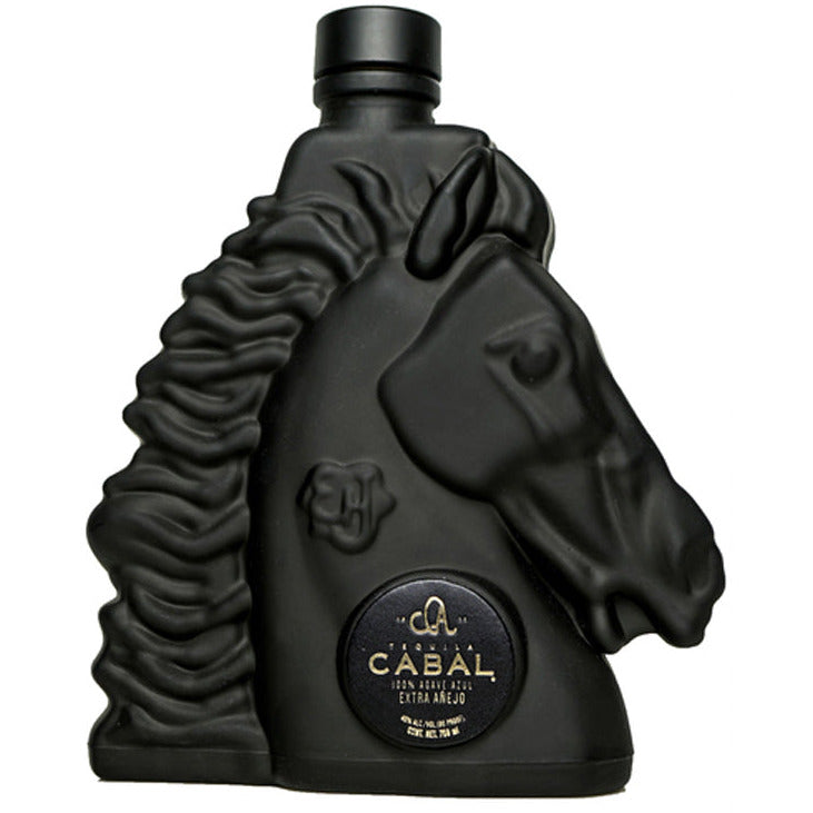 Tequila Cabal Extra Añejo Limited Edition Horse Head Bottle