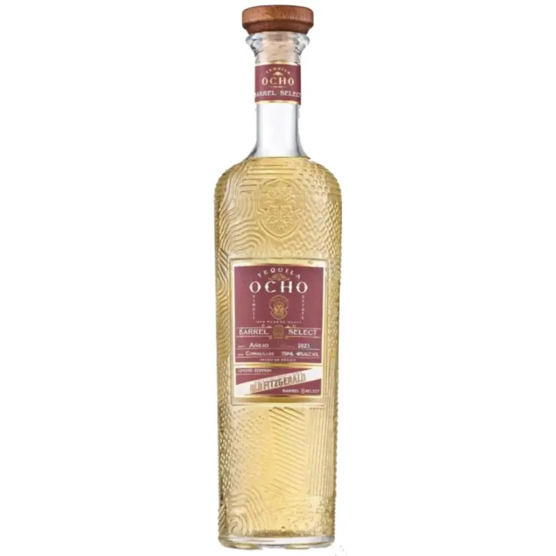 Tequila Ocho Anejo Aged in Old Fitzgerald Bourbon Barrels