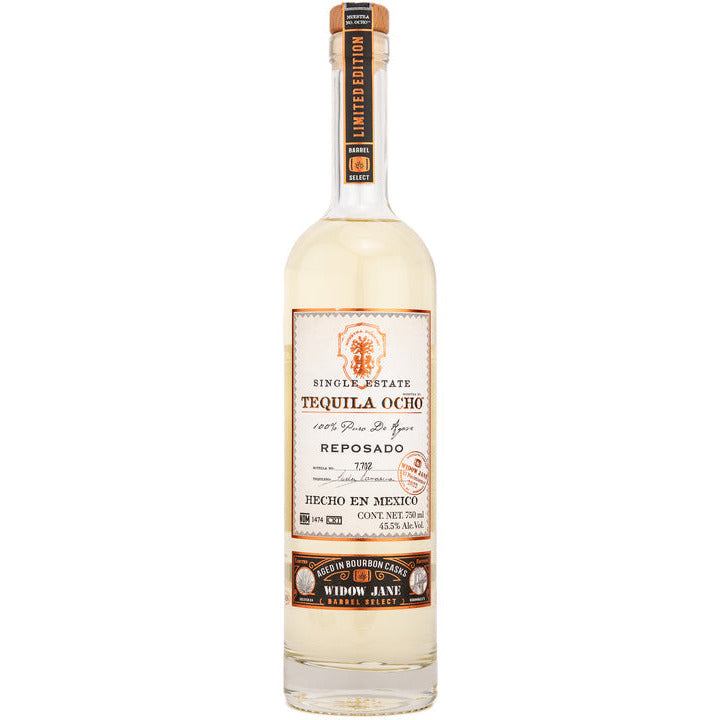 Tequila Ocho "Widow Jane Barrel Select" Tequila Reposado 750ml