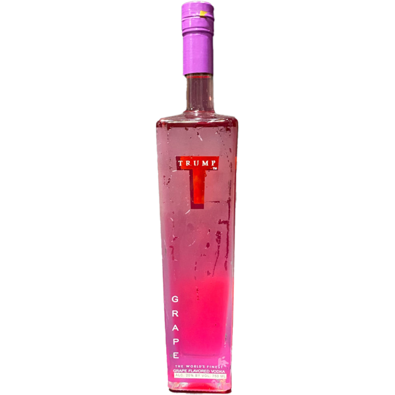 Trump Grape Flavored Vodka